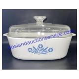 Vintage Corning Ware 4 Qt. Dish & Lid
