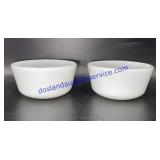 Lot of (10) Anchor Hocking Custard Dishes