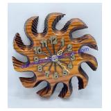 Decorative Wooden Clock (10")