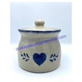 Stoneware Jar & Lid (6")