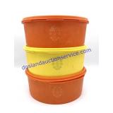 Lot of (3) Vintage Tupperware Containers