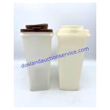 Pair of Vintage Tupperware Containers