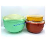 Lot of (3) Vintage Tupperware Containers