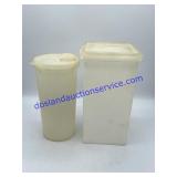 Pair of Vintage Tupperware Containers