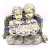 Small Angel Bird Bath (9")