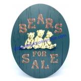 Bears For Sale Sign (14 x 10)