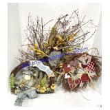 Lot of (5) Wreathes