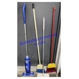 Pair of Brooms, Wet & Dry Mops