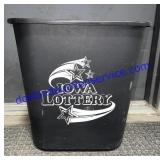 Iowa Lottery Garbage Can