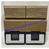 Lot of (3) VHS Storage Drawers