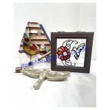 Bird Box, Picture, Wind Chime & Dragonfly Wall