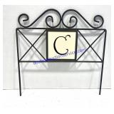 Decorative "C" Yard Ornament (15 x 15)
