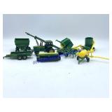 Variety of Small John Deere Toys