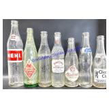 Lot of (7) Vintage Glass Bottles
