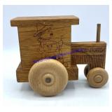 1979 Toystalgia Wooden Tractor Bank