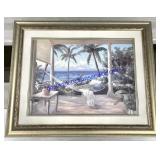 Seaside Hammock Print (33 x 27)