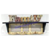 Family Shelf + Picture Frame (22 x 11)