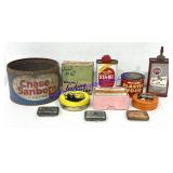 Vintage Auto Fuses, Aspirin, Coffee Can, Etc..
