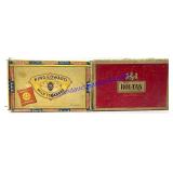 Pair of Vintage Cigar Boxes