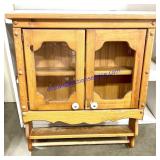 Wooden Bathroom Cabinet (27 x 24 x 7)