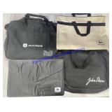 Lot of (4) John Deere Bags