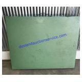 Vintage Metal Fold-Up Table