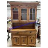 Provincetown Maple Hutch (77 x 44 x 18)