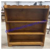Wooden Bookshelf (40 x 38 x 10)