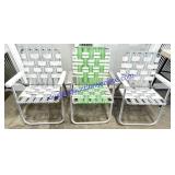 Lot of (3) Lawn Chairs
