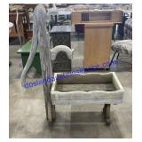 Wooden Pump Planter Box (43 x 29