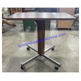 Small Table on Wheels (26 x 25 x 15)