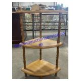 Corner Shelving Stand (31 x 18 x 13)