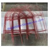 Red Garden Fencing