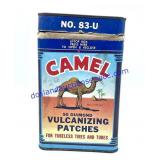 Vintage Camel Vulcanizing Patches Tin