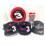 Dale Earnhardt Slippers, Hat, Ornaments