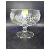 Glass Turkish Stemmed Dish