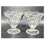 Lot of (10) Anchor Hocking Custard Dishes