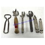 Lot of (6) Vintage Bottle Openers