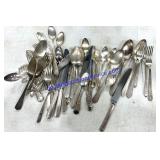 Variety of Silver Plated Silverware