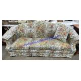 Floral Upholstered Couch (84")