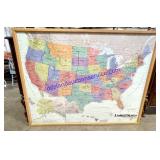 HUGE USA Map (53 x 41)