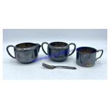 Lot of (3) Tudor & Silver Plate Pieces