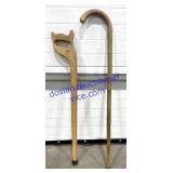 Pair of Wooden Canes