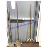 Lot of (3) Shovels