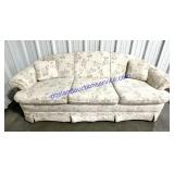 Floral Upholstered Sofa (90")