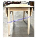 Wooden Drop Leaf Table (32 x 30 x 22)