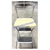 Vintage Cosco Step Stool/Chair (34")