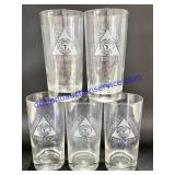 Lot of (5) Chevrolet Certified Technician Glasses