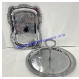 Pair of Irvinware Platters