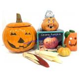 Flat of Pumpkin Decor